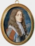 Miniature of James II as the Duke of York, 1661 (gouache & w/c on vellum)