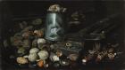 Still Life with Tin Can and Nuts, c.1886 (oil on canvas)