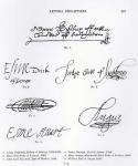 Signatures of 16th and 17th century Scottish clergy and aristocracy (pen & ink on paper)