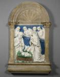 The Nativity, c.1460 (glazed terracotta)