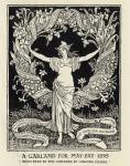 A Garland for May Day, 1895 (litho)