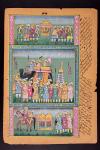 Rajasthani miniature painting (w/c on paper)