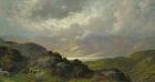 Scottish Landscape (oil on canvas)