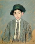 Portrait of Charles Dikran Kelekian, 1910 (pastel on beige paper)