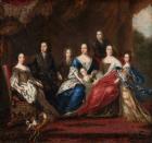 Charles XI’s family with relatives from the duchy Holstein-Gottorp, 1691 (oil on canvas)
