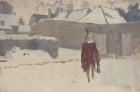 Mannikin in the Snow, c.1893-5 (oil on canvas)