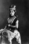 Adelina Patti in the role of Aida, 1876 (b/w photo)