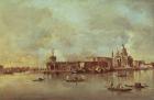 Santa Maria della Salute seen from the mouth of the Grand Canal, Venice (oil on panel)