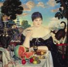 The Merchant's Wife at Tea, 1918 (oil on canvas)