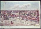 Panorama of Moscow, depicting the department store 'Gum' and the Bolshoi Theatre in Red Square, 1819 (w/c on paper) (see 170139-170146)