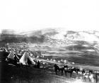 Allied Encampment, Crimea, c.1855 (b&w photo)