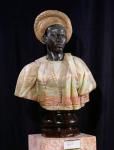 Bust of a Sudanese Man, 1857 (onyx & bronze)