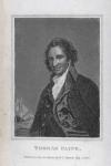 Portrait of Thomas Paine (1737-1809) from Volume I of 'The Political Works of Thomas Paine', pub. by W.T Sherwin, 1 May 1819 (engraving)