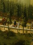 Frederick the Great on Horseback in the Maulbeerallee near Sanssouci, 1770 (oil on panel)