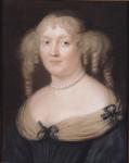 Portrait of Marie de Rabutin-Chantal (1626-96) Marquise de Sevigne, c.1670 (pastel on paper)