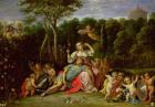 The Garden of Armida (oil on canvas)