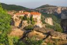 Holy Monastery of Varlaam, or Monastery of All Saints Varlaam, dating from the 16th century, Meteora, Thessaly, Greece (photo)
