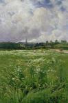 Haymaking (oil on canvas)