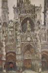 Rouen Cathedral, evening, harmony in brown, 1894 (oil on canvas)