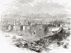 Marseilles, France in the 19th century. From The National Encyclopaedia, published c.1890.