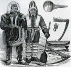 Inuit Couple (engraving)