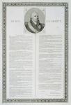 Charter of Louis XVIII (1755-1824) 1814 (engraving)