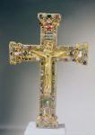 Golden cross of Essen (gold & precious stones)