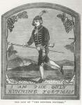 'The Running Footman' inn sign (engraving)