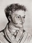 Ernst Theodor Amadeus Hoffman, 1776-1822. German writer and composer. From the book "The Masterpiece Library of Short Stories, Old German, Volume 17"
