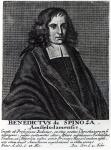 Baruch de Spinoza (engraving) (b/w photo)