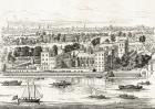 Lambeth Palace from the Thames, from 'London Pictures: Drawn with Pen and Pencil', by Rev. Richard Lovett, published 1890 (litho)