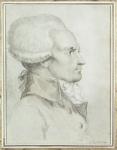 Portrait of Maximilien de Robespierre (1758-94) (w/c on paper)