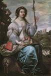 Julie d'Angennes (1607-71) as Astree (oil on canvas)