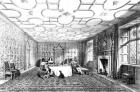 Dining Room, Levens, Westmorland, 1848 (litho)
