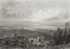 Lake Tiberias, Israel (engraving)