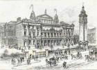Completed buildings of the People's Palace, Mile End Road, East London, from 'The Illustrated London News', 27th June 1891 (engraving)
