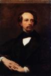 Portrait of Charles Dickens (1812-1870) 1855 (oil on canvas)