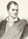 Sir Walter Scott, from 'The National and Domestic History of England' by William Hickman Smith Aubrey (1858-1916) published London, c.1890 (litho)