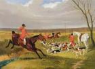 The Suffolk Hunt - The Death (oil on canvas)