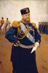 Portrait of Tsar Alexander III, 1900 (oil on canvas)