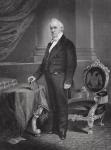 Portrait of James Buchanan (1791-1868) (litho) (see 254653 for detail)