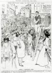 Scene I, Petticoat Lane, published in 'Punch's Almanack for 1898' (litho)