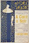 Poster advertising 'A Comedy of Sighs', a play by John Todhunter, 1894