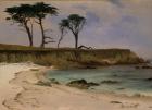 Sea Cove, c.1880-90 (oil on wood)