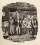 Oliver introduced to the respectable old gentleman, from 'The Adventures of Oliver Twist' by Charles Dickens (1812-70) 1838, published by Chapman & Hall, 1901 (engraving)