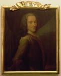 Portrait of Voltaire (oil on canvas)