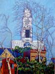 St Anne's, (oil on canvas)