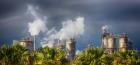Petrochemical plant near Guadarranque, Cadiz Province, Spain (photo)