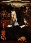 Ex Voto dedicated to St. Catherine of Siena (1347-80) (oil on panel)