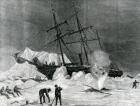 'Pandora' nipped in the ice, Melville Bay 24th July, from 'The Illustrated London News', 1876 (engraving)